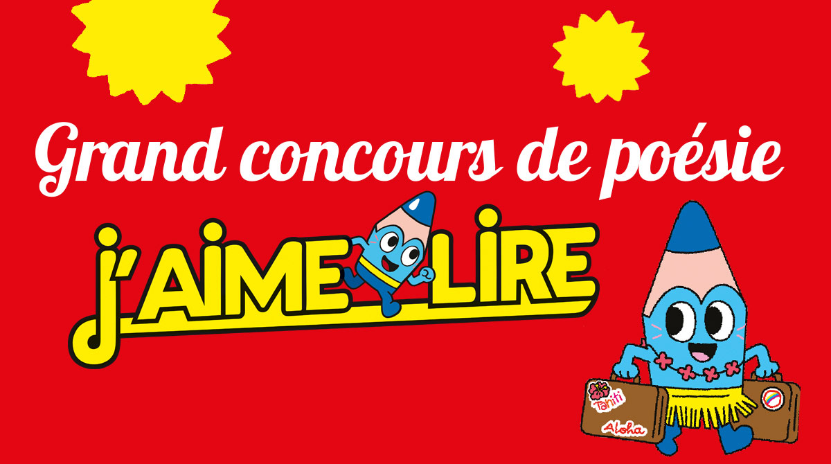 Grand concours de poésie J'aime lire