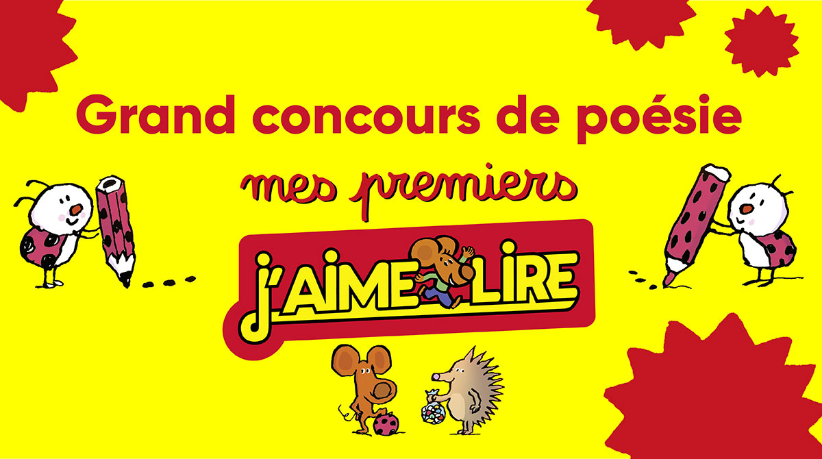 Grand concours de poésie 2025 - Mes premiers J'aime lire